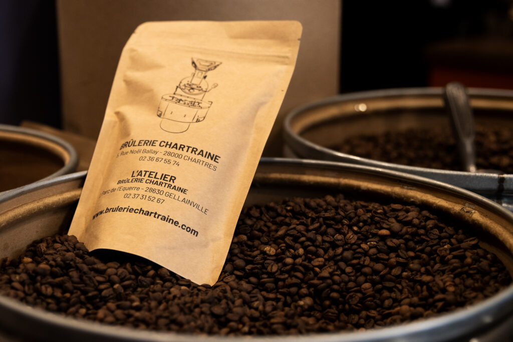 Sachet de café de La Brûlerie Chartraine
