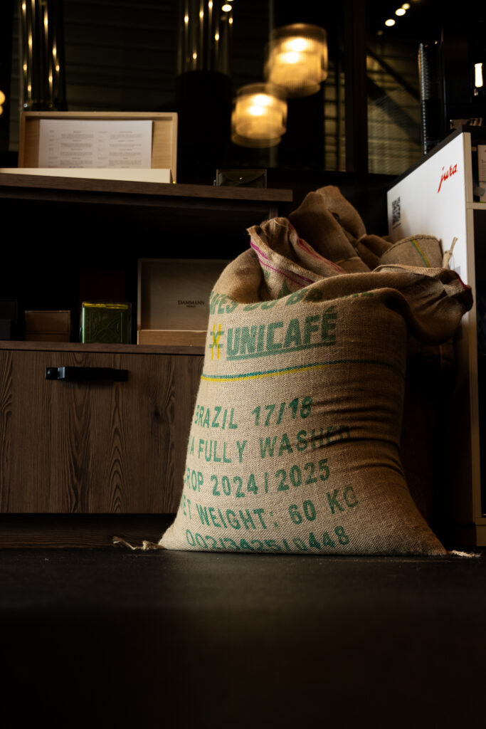Sacs de café en toile de jute